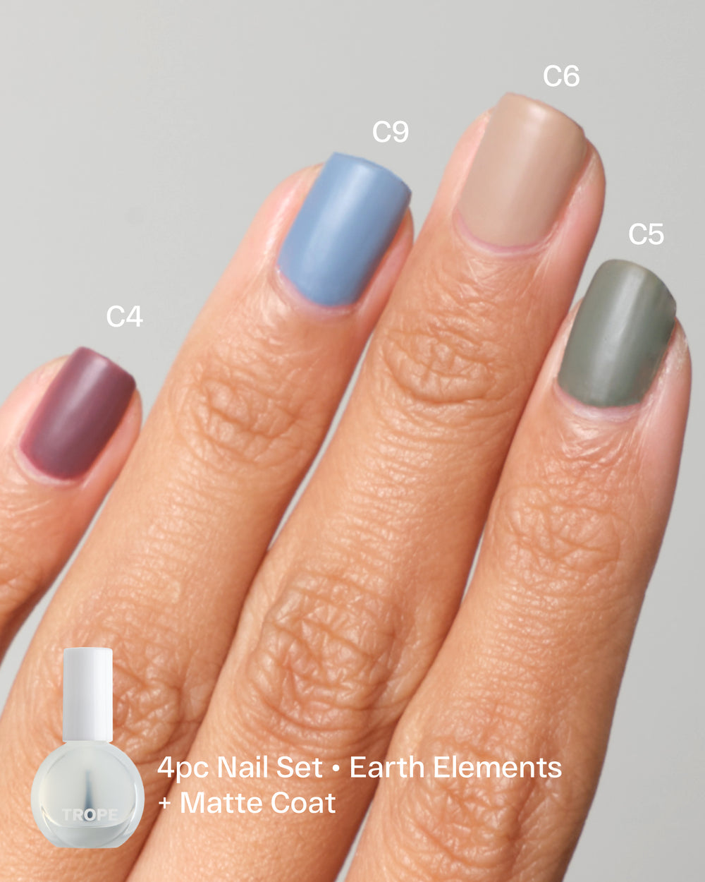 Earth Elements • 4pc Nail Set