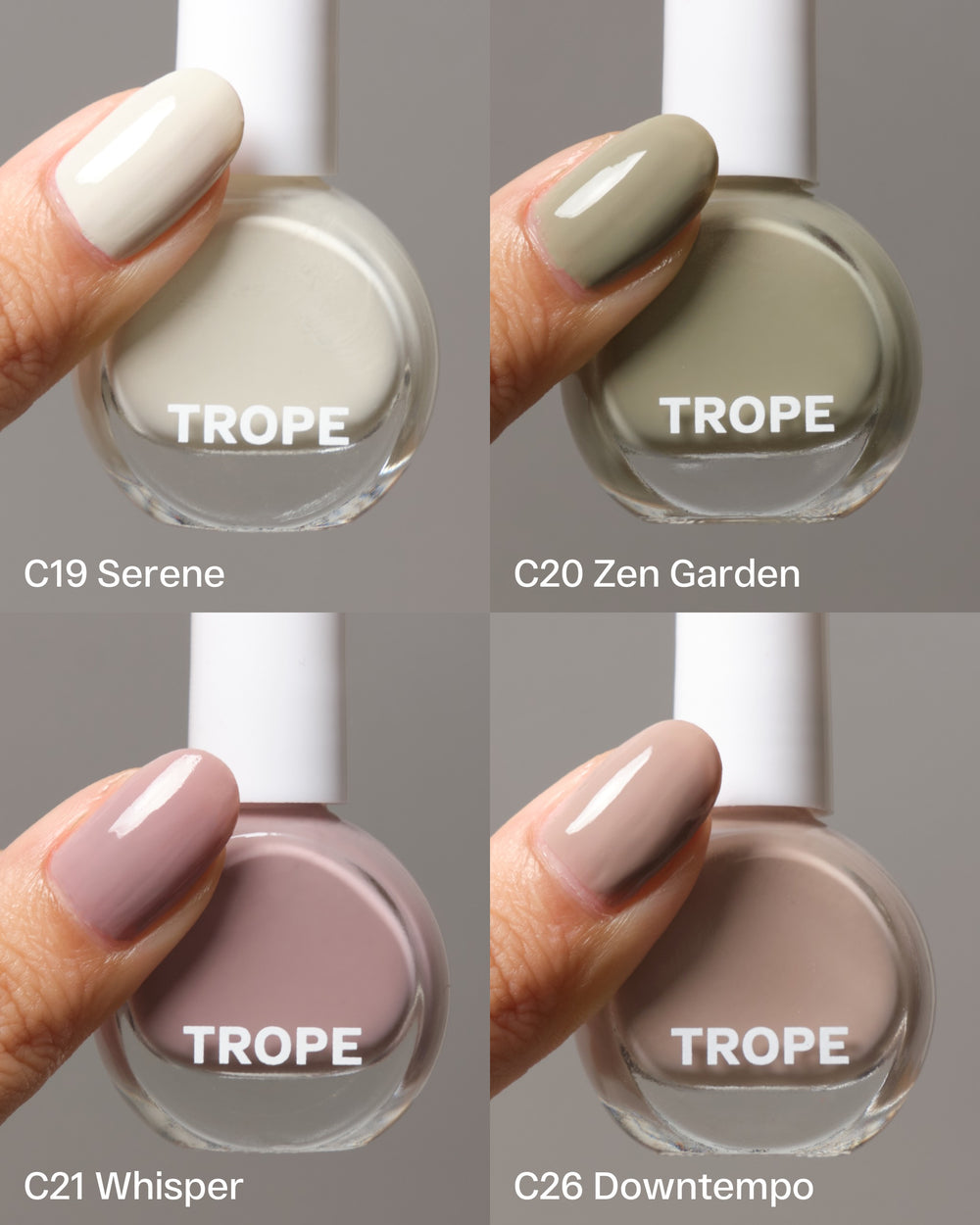 Soft Neutrals • 4pc Nail Set